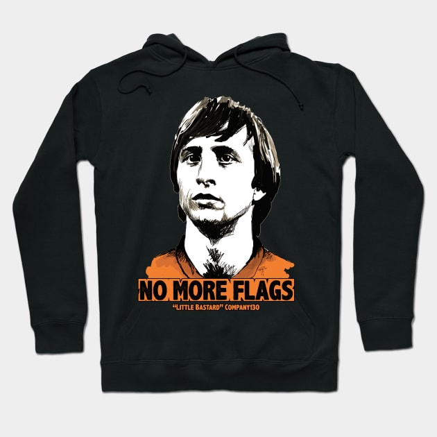 No More Flags Hoodie by LittleBastard